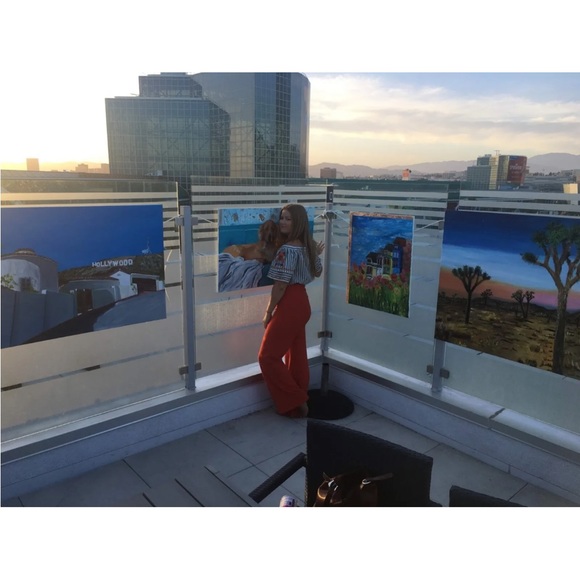 California Big Sur Oil Painting On Canvas 12 X 9 Inches Contemporary Van Gogh - Picture 14 of 14